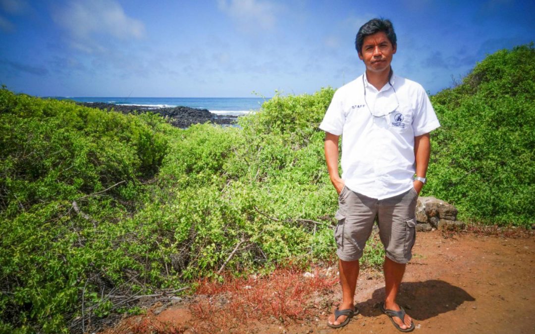 José Marin Jarrin – conserves wildlife on the Galápagos Islands